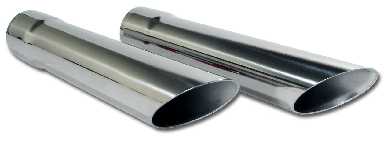 1963-1967 Corvette Exhaust Extensions Stainless Steel 2" Dia - CA-X2000-Corvette-Store-Online