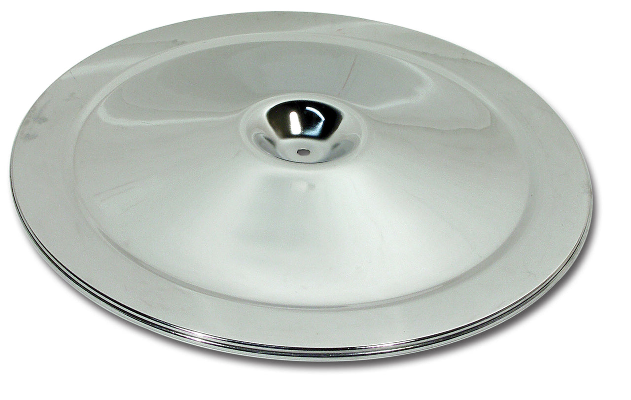 1966-1972 Corvette Chrome Air Cleaner Lid For Open Style Air Cleaners - CA-X2043-Corvette-Store-Online