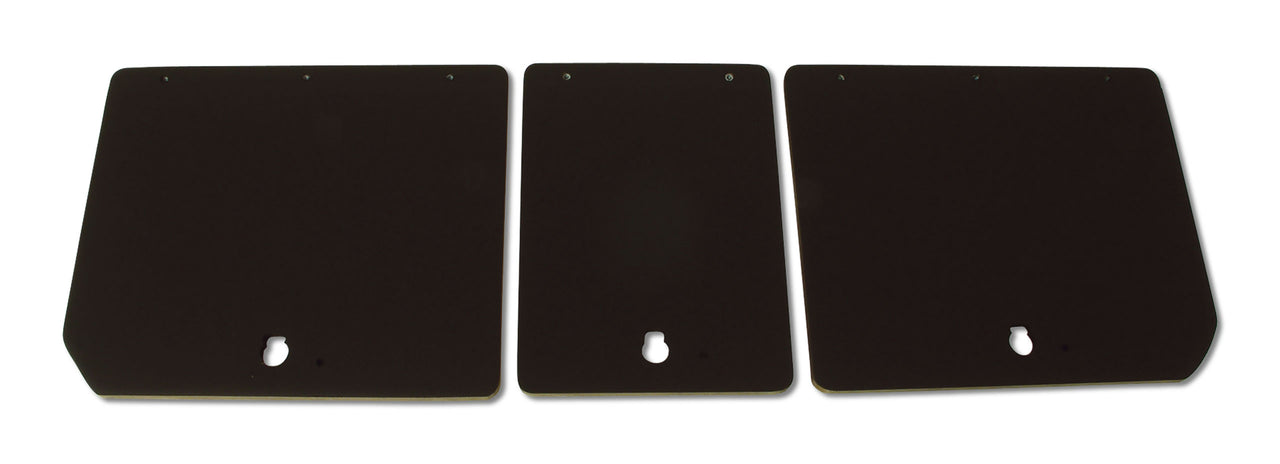 1968-1979 Corvette Rear Compartment Unit Doors 3 Piece Set Fiberboard - CA-X2097-Corvette-Store-Online