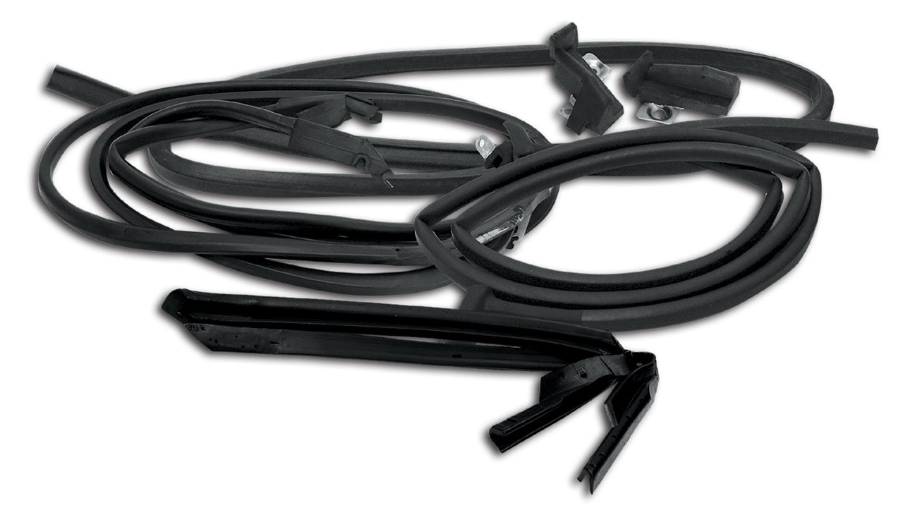 1969-1972 Corvette Weatherstrip Kit - Body Convertible 69L 8Pc - CA-X2198-Corvette-Store-Online