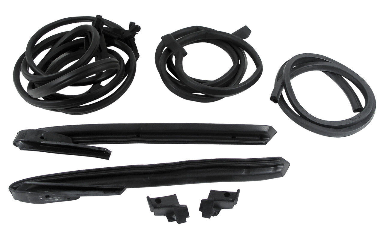 1968-1968 Corvette Weatherstrip Kit - Body Convertible 8Pc - CA-X2200-Corvette-Store-Online