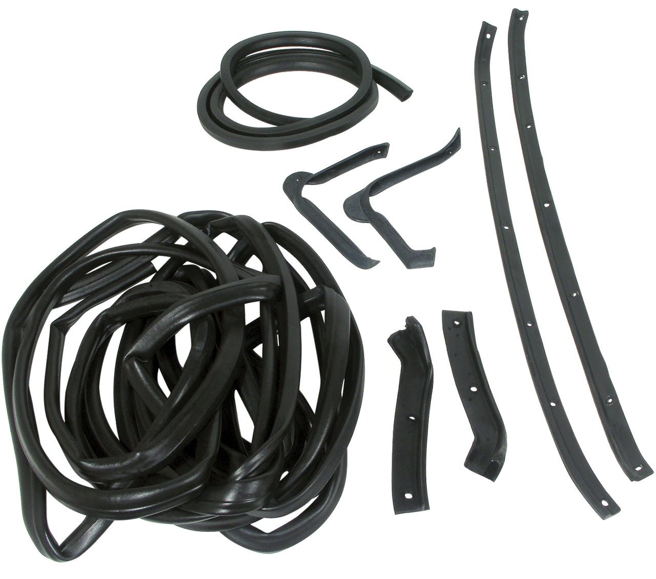 1963-1967 Corvette Weatherstrip Kit - Body Coupe 9Pc - CA-X2205-Corvette-Store-Online