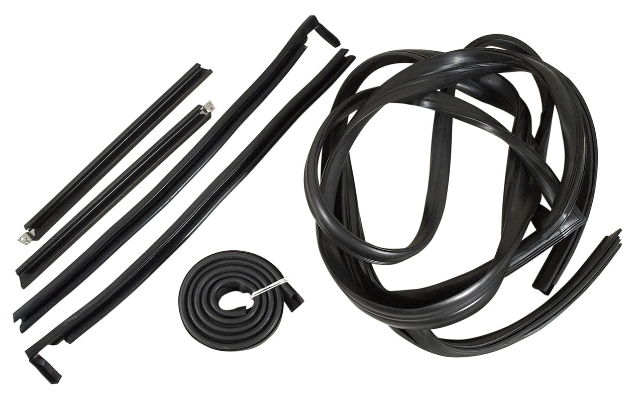 1956-1962 Corvette Weatherstrip Kit - Hardtop 6 Piece Replacement - CA-X2219-Corvette-Store-Online