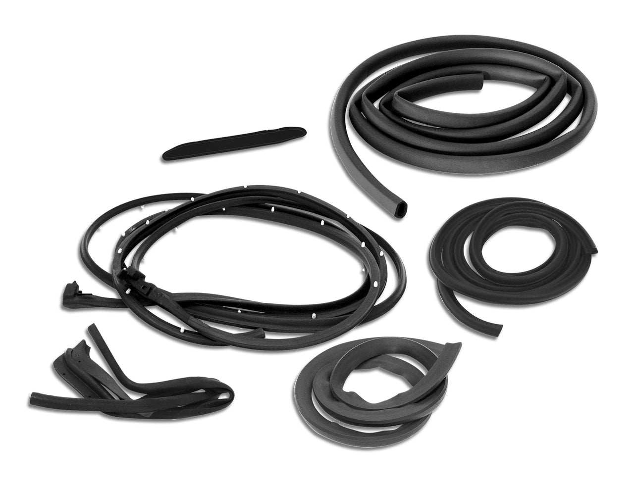 1959-1959 Corvette Weatherstrip Kit - Body 8 Piece 59 Early - CA-X2224-Corvette-Store-Online