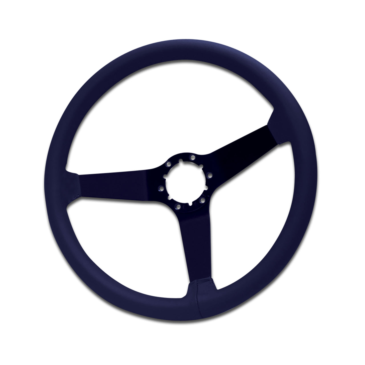 1982-1982 Corvette Reproduction Steering Wheel - Dark Blue Leather W/Black Spokes - CA-X23946-Corvette-Store-Online