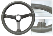 1982-1982 Corvette Reproduction Steering Wheel - Collector Leather Bronze Spokes - CA-X23960-Corvette-Store-Online