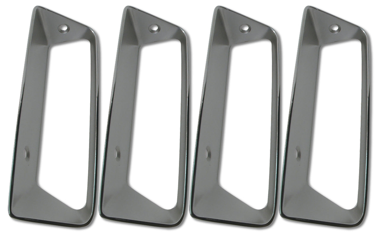 1969-1969 Corvette Fender/Side Louver Insert Set - 4pc - LH - CA-X2421-Corvette-Store-Online