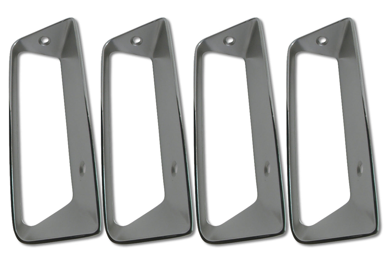 1969-1969 Corvette Fender/Side Louver Insert Set - 4pc - RH - CA-X2422-Corvette-Store-Online
