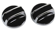 1968-1977 Corvette Door Lock Knobs Inside - Reproduction - CA-X2609-Corvette-Store-Online