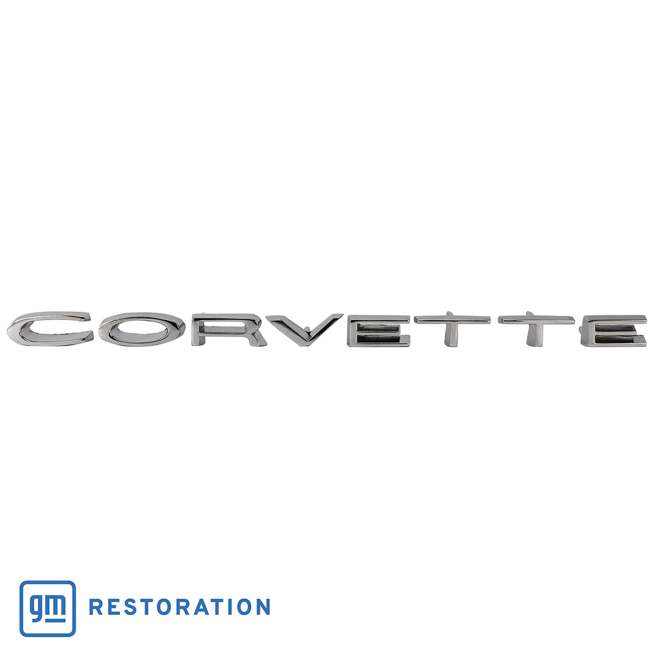 1968-1973 Corvette Rear Bumper Letters - Import - CA-X2638-Corvette-Store-Online