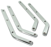 1963-1966 Corvette Seat Side Chrome 4 Piece Set W/O Hardware - Import - CA-X35823-Corvette-Store-Online