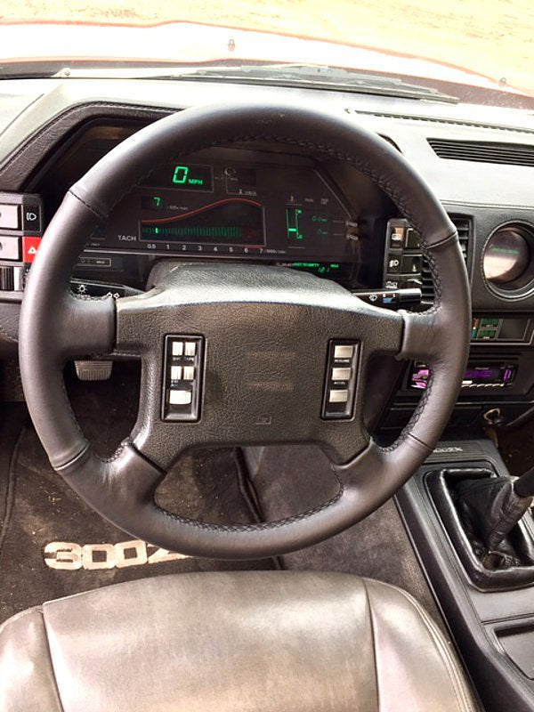 1984-89 Nissan 300ZX steering wheel cover - 4-spoke