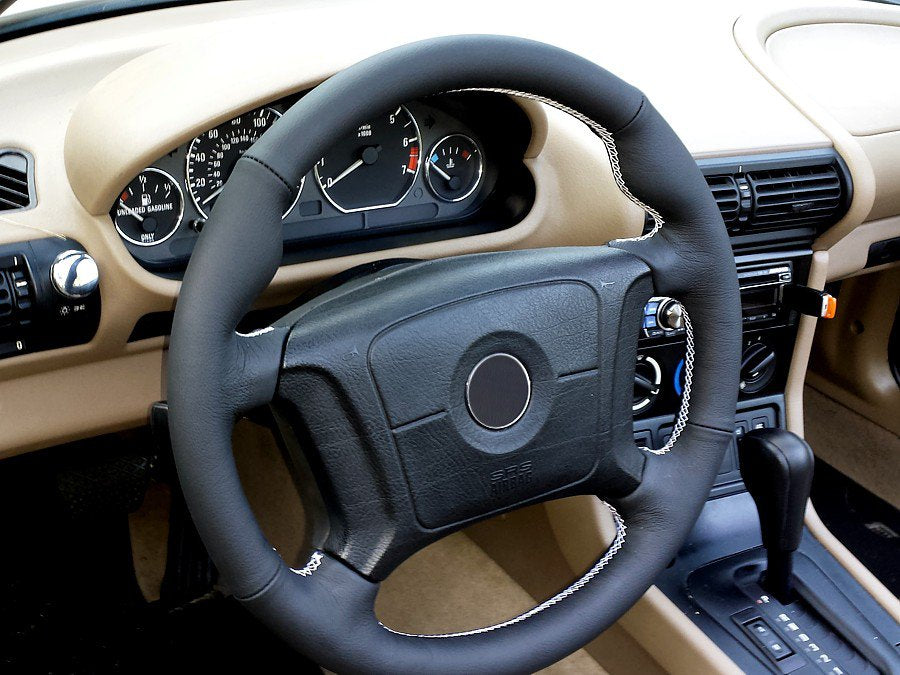 1988-95 BMW 5-series steering wheel cover - 4-spoke v.2