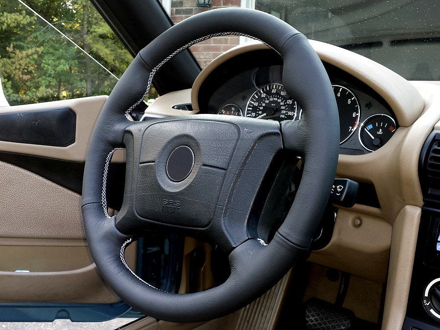 1990-98 BMW 3-series steering wheel cover - 4-spoke v.2