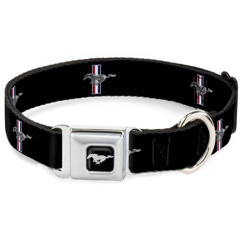 Ford Mustang Tri-Bar Emblem Seatbelt Buckle Collar