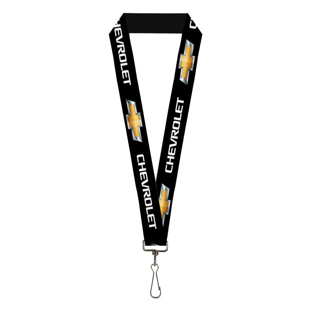 Chevrolet Gold Bowtie Lanyard - 1.0"
