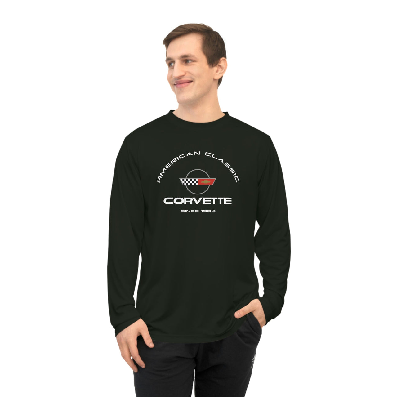 C4 Corvette Performance UPF 40+ UV Protection Long Sleeve Shirt