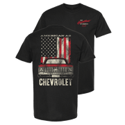 American as Chevy Trucks T-Shirt – Black
