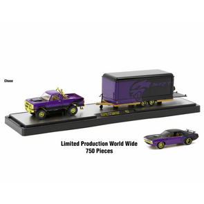 Auto Haulers Set of 3 Trucks Release 71 Limited Edition to 9600 pieces Worldwide 1/64 Diecast Models by M2 Machines