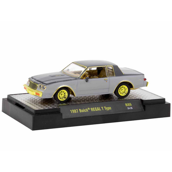 auto-thentics-6-piece-set-release-86-in-display-cases-limited-edition-1-64-diecast-model-cars
