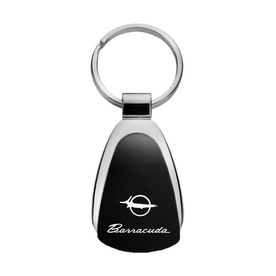 barracuda-teardrop-key-fob-black-39080-classic-auto-store-online