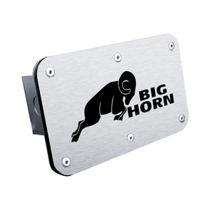 Big Horn Class III Trailer Hitch Plug - Brushed