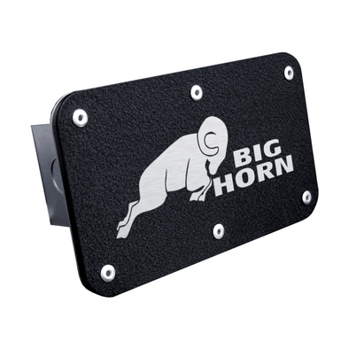 Big Horn Class III Trailer Hitch Plug - Rugged Black