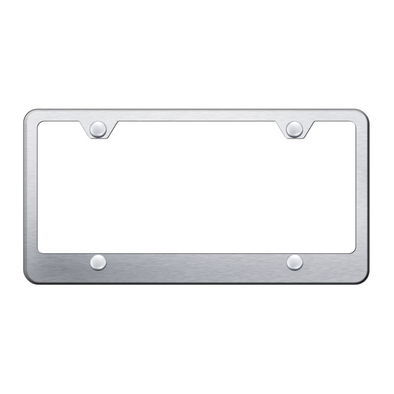 Blank Stainless Steel Frame - Brushed