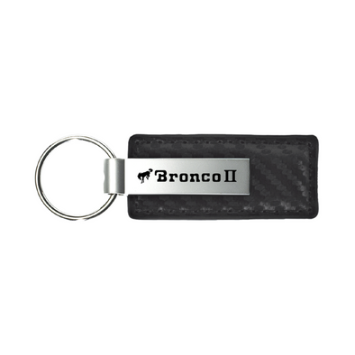 bronco-ii-carbon-fiber-leather-key-fob-black-45527-classic-auto-store-online
