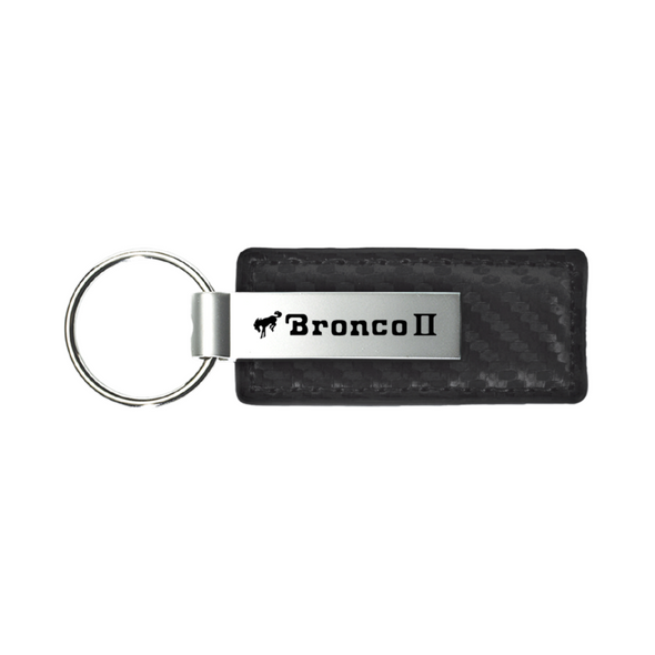 bronco-ii-carbon-fiber-leather-key-fob-black-45527-classic-auto-store-online