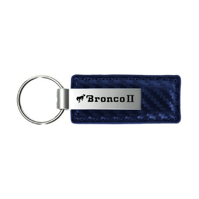bronco-ii-carbon-fiber-leather-key-fob-navy-45531-classic-auto-store-online