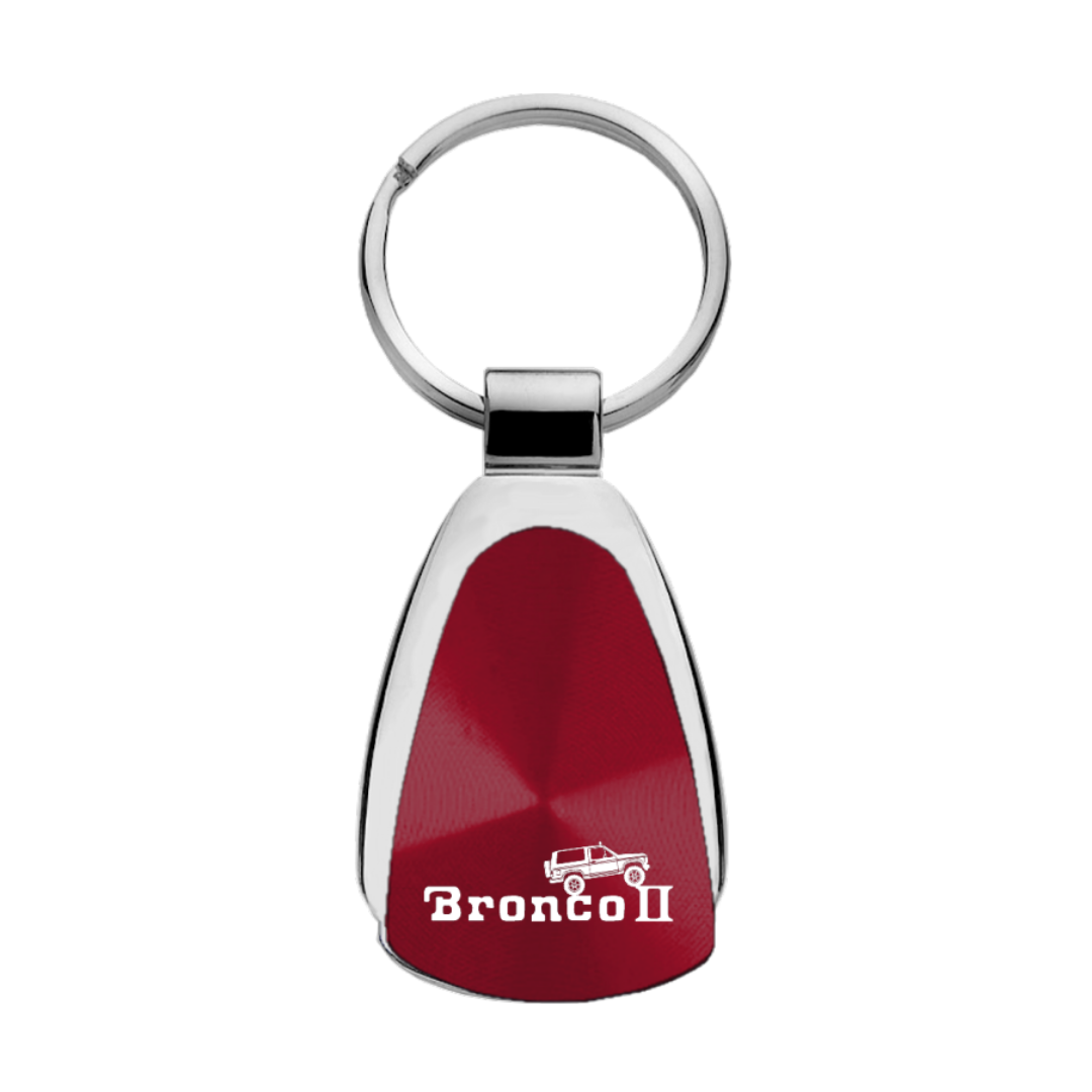 bronco-ii-climbing-teardrop-key-fob-burgundy-45569-classic-auto-store-online