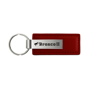 bronco-ii-leather-key-fob-burgundy-45526-classic-auto-store-online