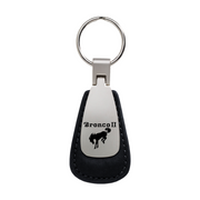 bronco-ii-leather-teardrop-key-fob-black-45535-classic-auto-store-online