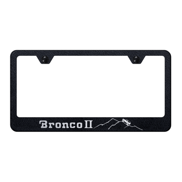 Bronco II Mountain Stainless Frame - Etched Rugged Black