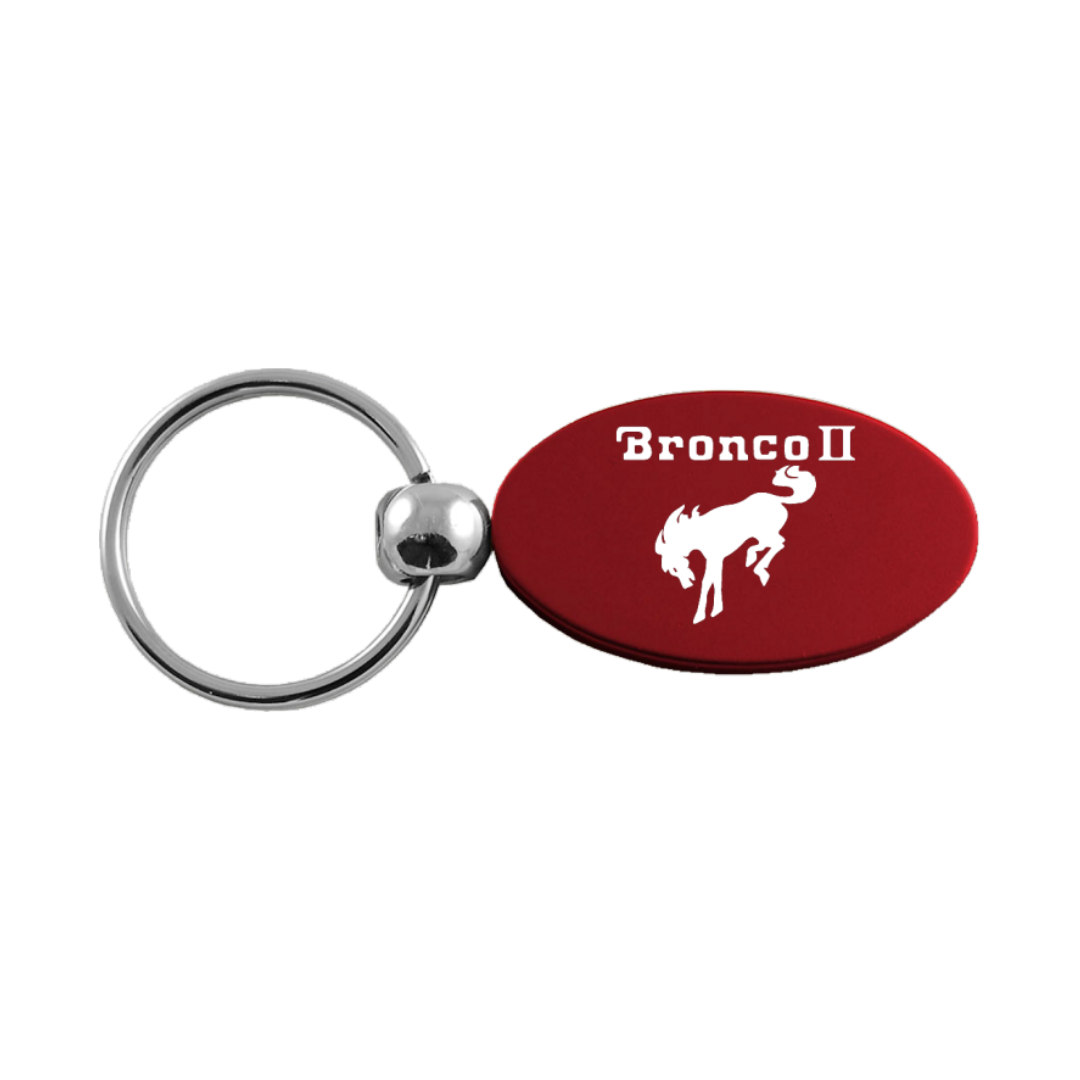 bronco-ii-oval-key-fob-burgundy-45550-classic-auto-store-online