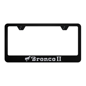 bronco-ii-stainless-steel-frame-laser-etched-black-45486-classic-auto-store-online