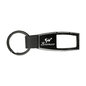 bronco-premier-carabiner-key-fob-black-pearl-45312-classic-auto-store-online