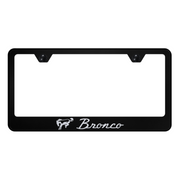 bronco-stainless-steel-frame-laser-etched-black-42510-classic-auto-store-online