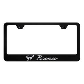 bronco-stainless-steel-frame-laser-etched-black-42510-classic-auto-store-online