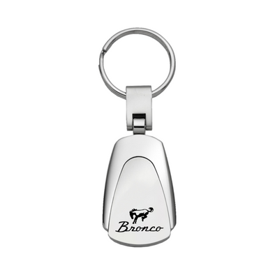 Bronco Teardrop Key Fob in Silver