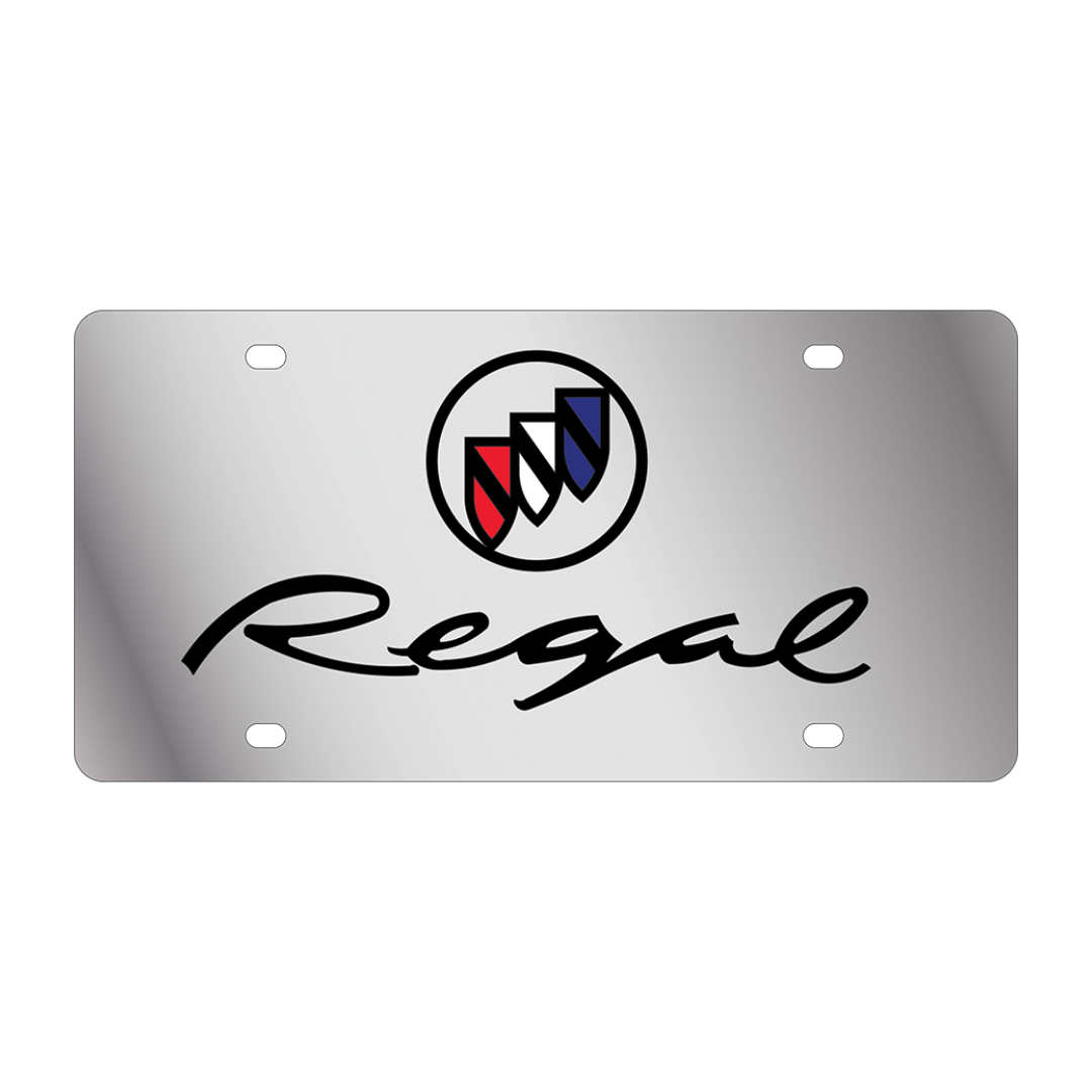 Buick Regal Stainless Steel License Plate