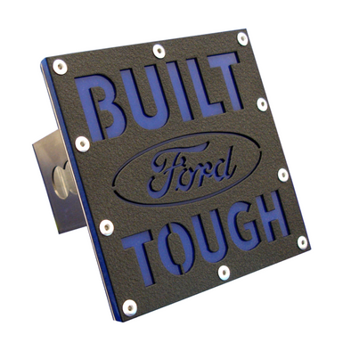 Built Ford Tough Class III Trailer Hitch Plug - Rugged Black