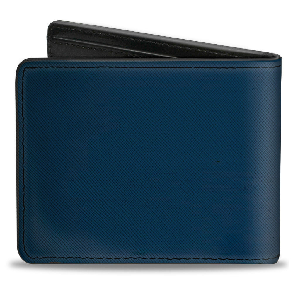 Shelby Cobra Tiffany Box Weathered Navy & Gray Bi-Fold Wallet