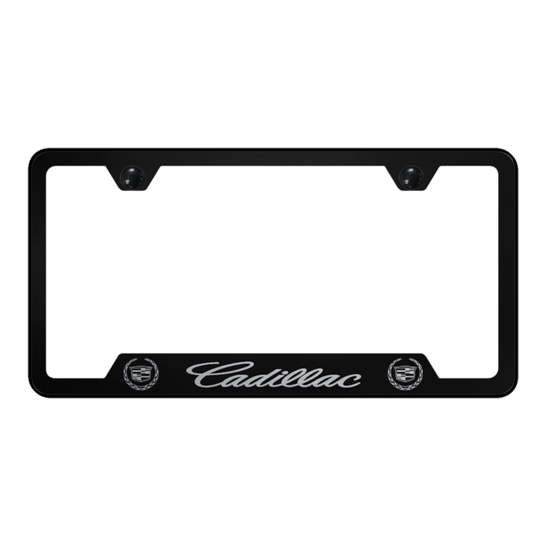 cadillac-cut-out-frame-laser-etched-black-19799