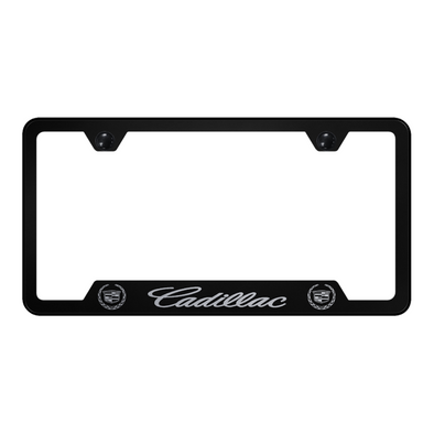 cadillac-cut-out-frame-laser-etched-black-19799