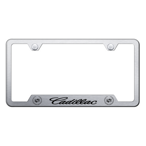 cadillac-cut-out-frame-laser-etched-brushed-24509