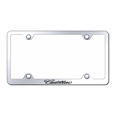Cadillac (Name Only) Steel Wide Body Frame - Etched Mirrored