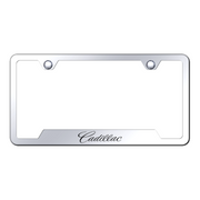 cadillac-script-cut-out-frame-laser-etched-mirrored-34450