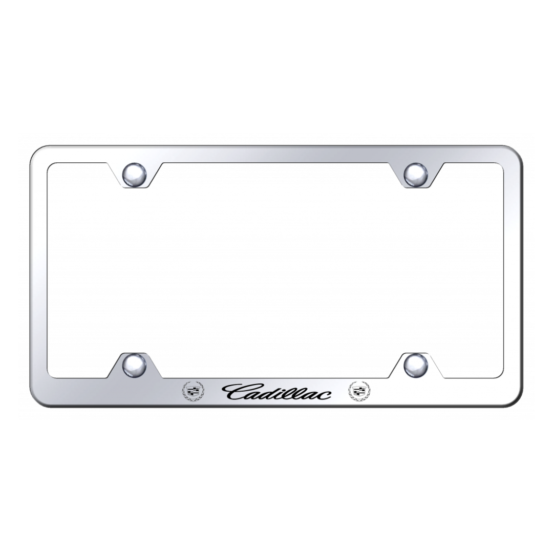 cadillac-steel-wide-body-frame-laser-etched-mirrored-18269-classic-auto-store-online